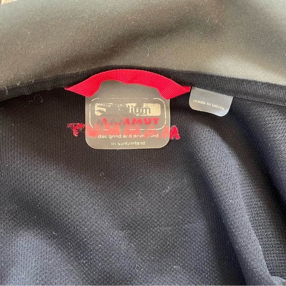Vintage Mammut Windstopper Full Zip Jacket with Zippers Thumb Holes Hi Lo Hem M - Picture 3 of 13